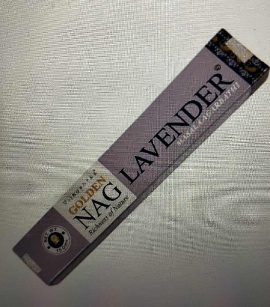 Incenso Golden Nag Lavender  Agarbathi 15 gr (Copia)