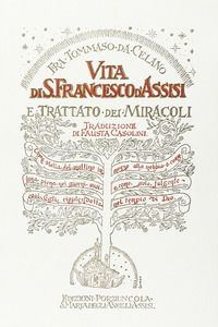 Vita di San Francesco d'Assisi e trattato dei miracoli