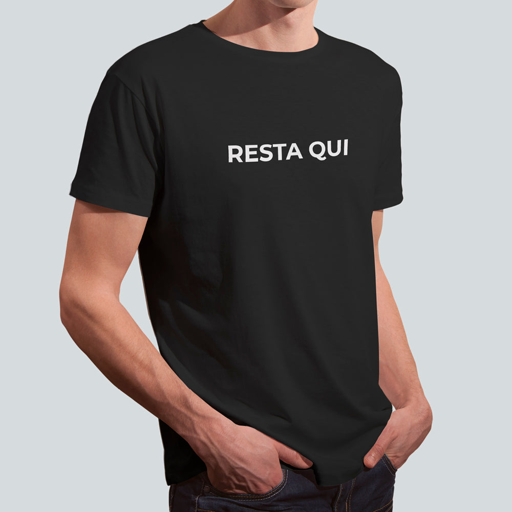t-shirt UOMO - RESTA QUI